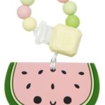 WATERMELON SILICONE TEETHER SET 1290